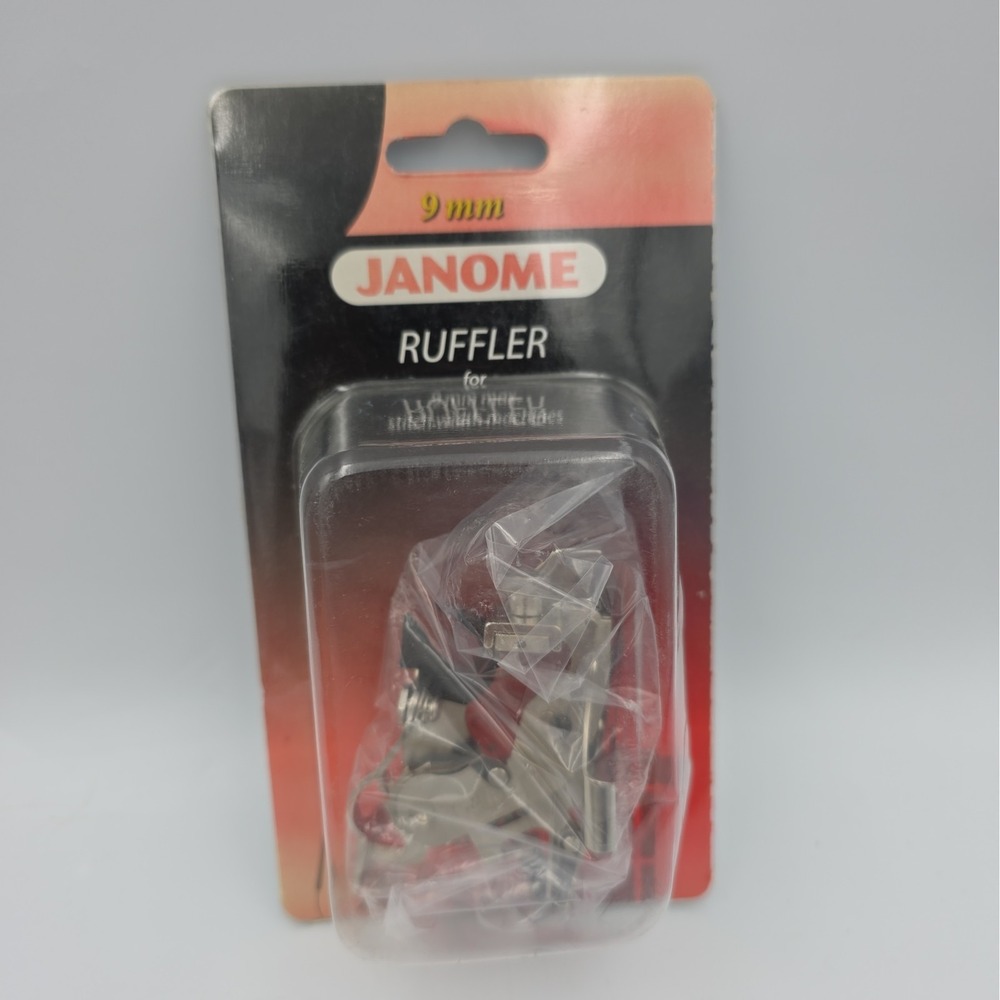 JANOME Ruffler Foot 9mm Stitch Widith Machines 202095004